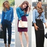 Как носить джинсовую рубашку?